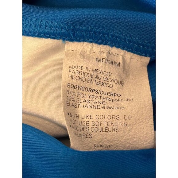 Under Armour HeatGear Compression Leggings Blue Water Pattern Women's Size M - Picture 5 of 6